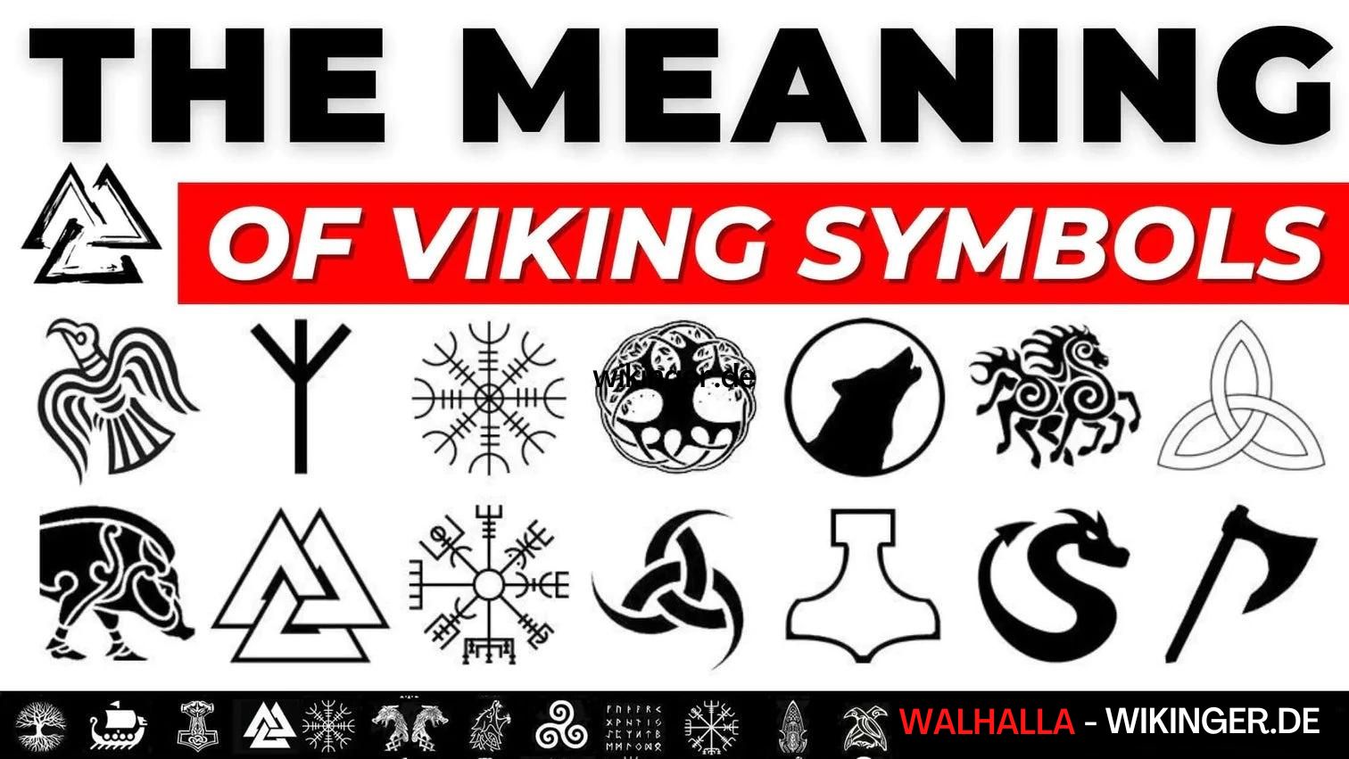 Wikinger-Symbole: Die Bedeutungen aller nordischen Embleme