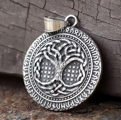 Wikinger Kette - Verknoteter Lebensbaum