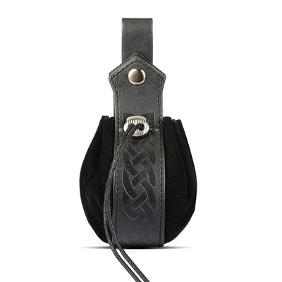 WIKINGER-GÜRTELSET – BEUTEL &amp; HALTER FÜR RUNEN UND AUSRÜSTUNG