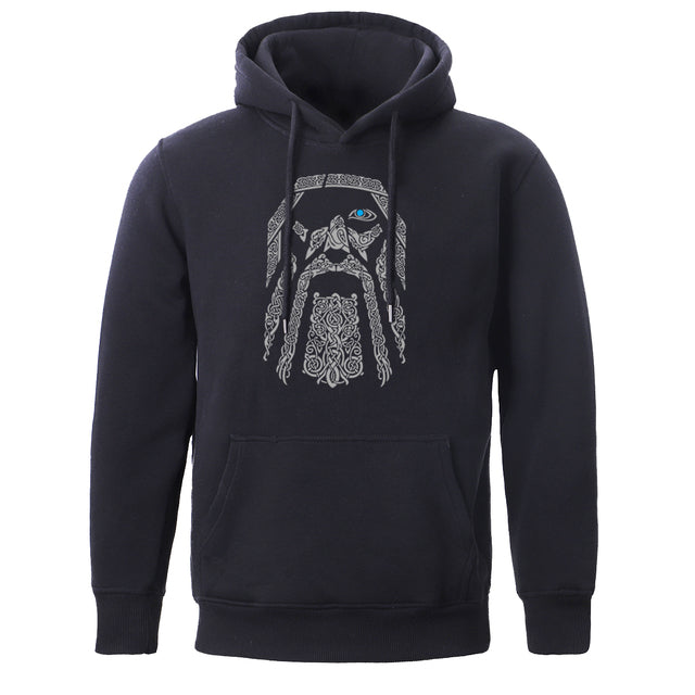 DER ALLVATER ODIN WIKINGER KAPUZENPULLI