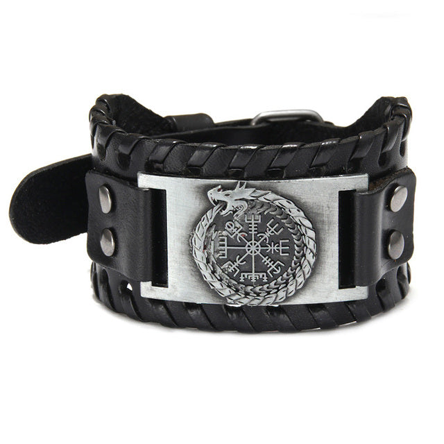 Jormungandr Lederarmband