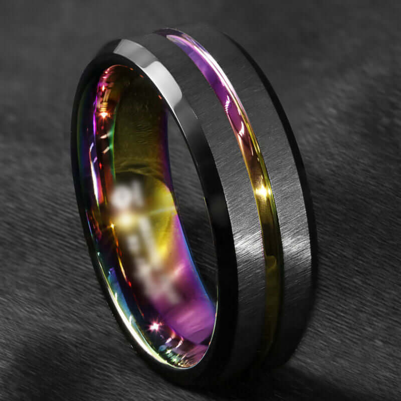 Schwarzer Regenbogen Wolfram Ring