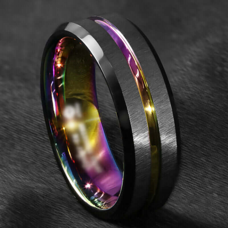 Schwarzer Regenbogen Wolfram Ring