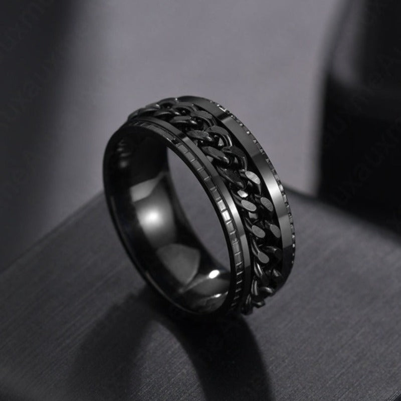 ASGARD KETTEN WIKINGER SPINNER RING