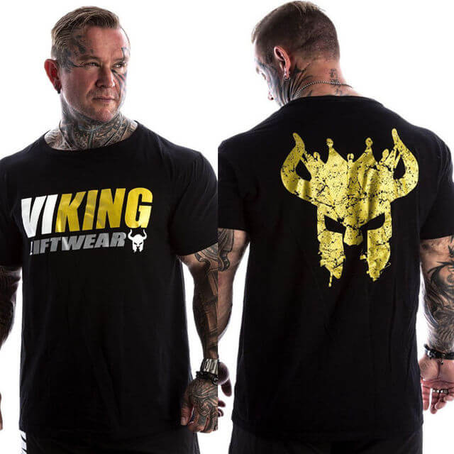 Wikinger T-Shirt - Goldenes Wikingerhemd