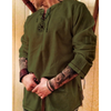 Mittelalterlicher Slawenkrieger Wikinger Tunika Shirt