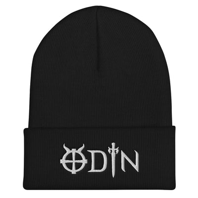 Wikinger Mütze mit Odin Gott Design