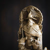 Odin der Allvater, handgefertigte Holzskulptur