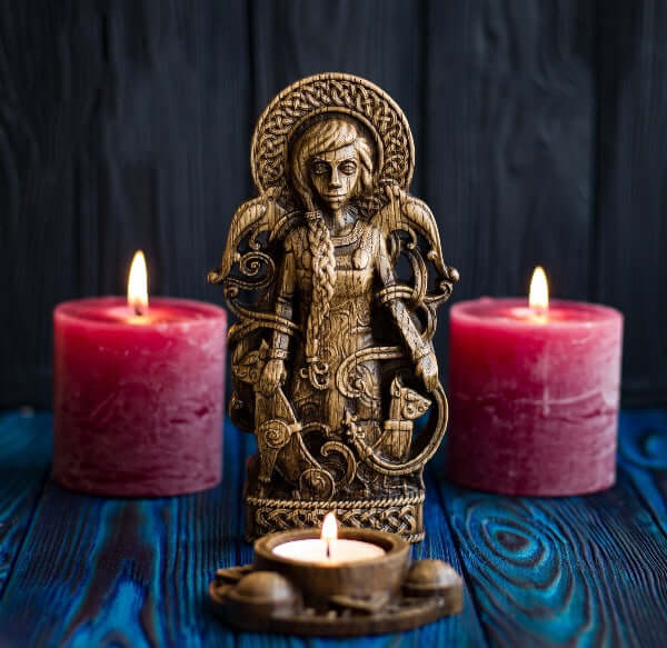 Freyja Statue, Nordische Göttin Skulptur