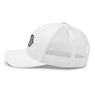 Wikinger Basecap Schwarz - Vegvisir Mütze Mit Größenverstellung