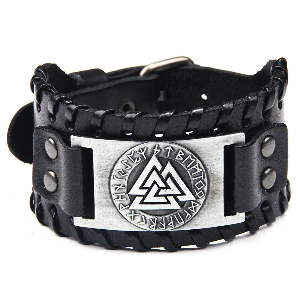 LEDER-ARMBAND FÜR VALKNUT