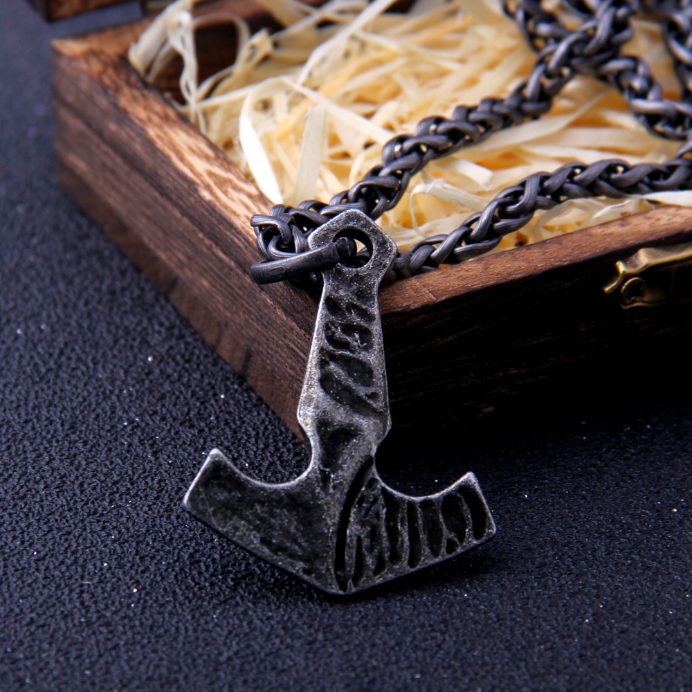 Thors Hammer Kette - Handgeschmiedet