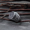 Wikinger Ring Vegvisir Symbol