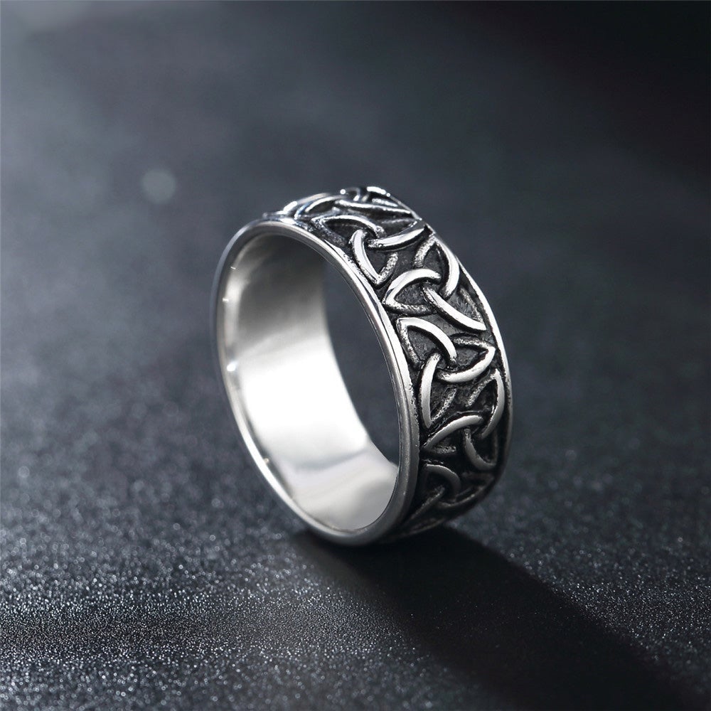Wikinger Ring Triquetra