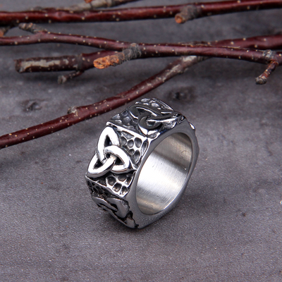 Wikinger Ring Triquetra