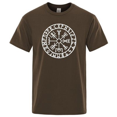 Wikinger T-Shirt Vegvisir Runenkreis